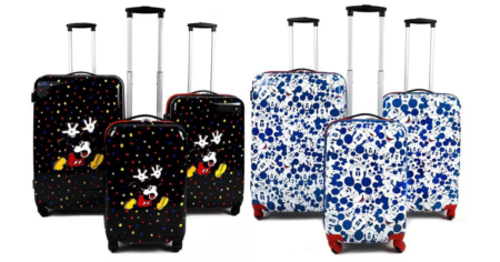 disney mickey luggage set