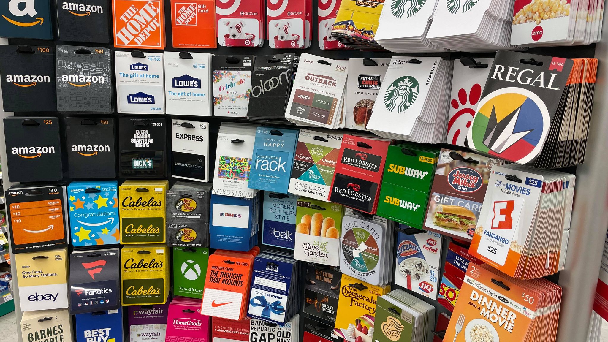 kendall generic gift card