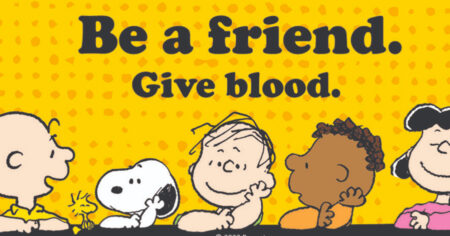 peanuts give blood