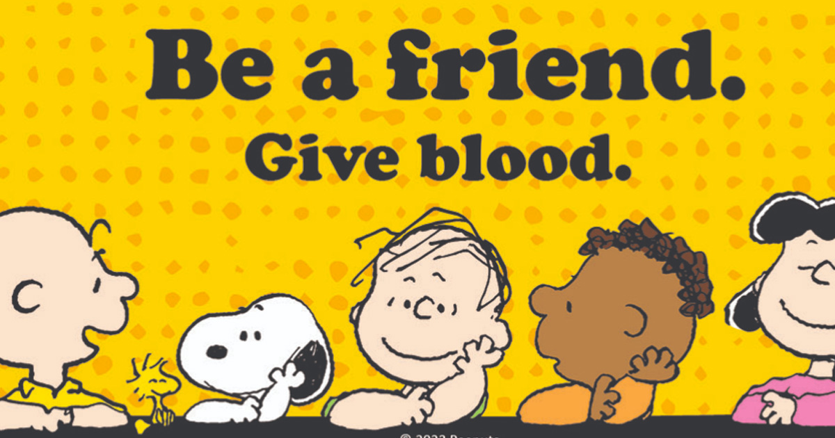 peanuts give blood