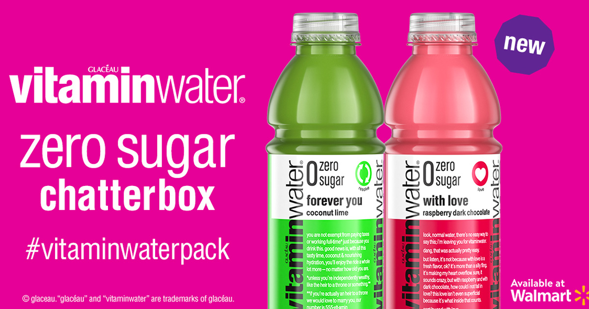 vitamin water zero sugar