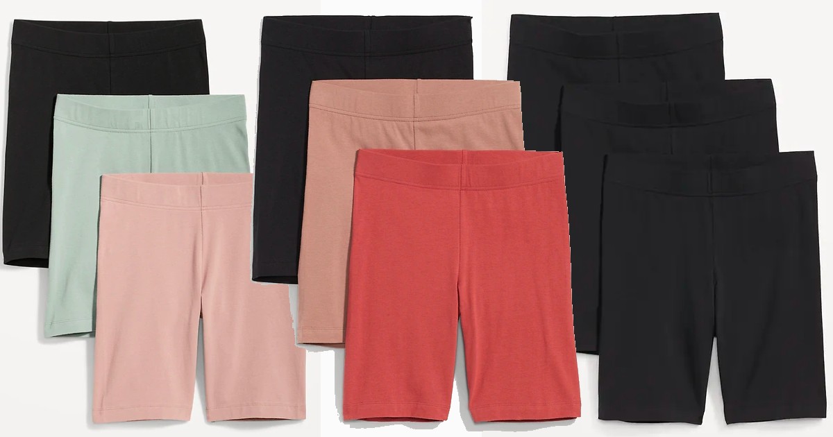 BIKER SHORTS OLD NAVY