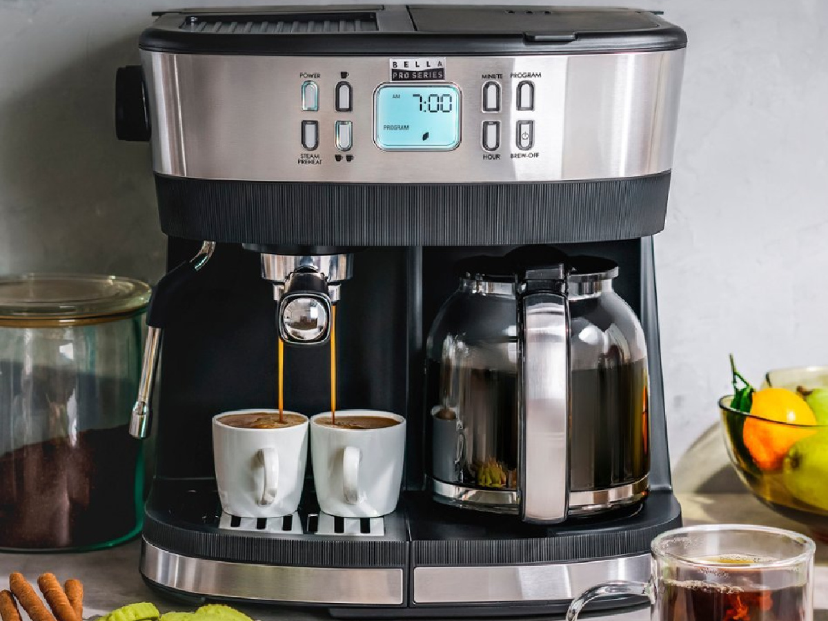 Bella Espresso Machine and Coffee Maker