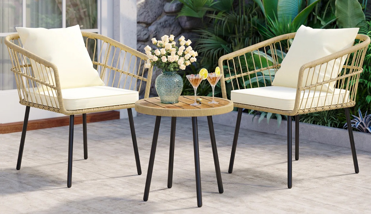 Belulah Person Outdoor Seating Group with Cushions
