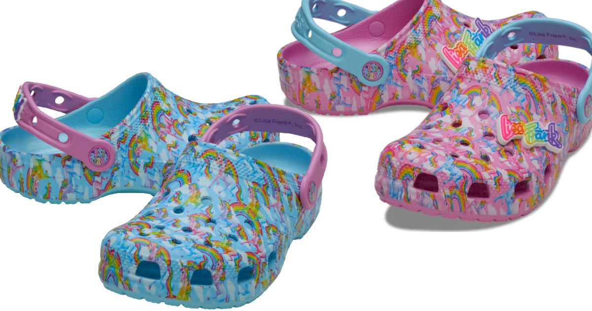 Crocs Lisa Frank Collabs