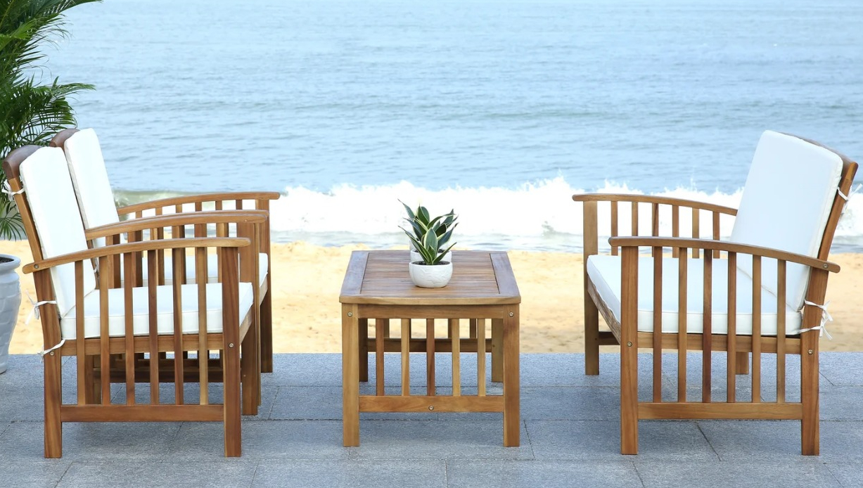 Delosreyes Person Outdoor Seating Group with Cushions