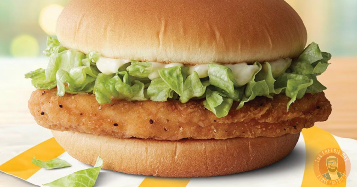 Free McDonalds McChicken on May