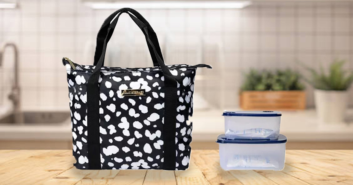 Griggs Large Lunch Tote Bag Set of