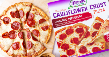 Miltons Craft Bakers Cauliflower Crust Pizza