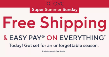 QVC Free Shipping