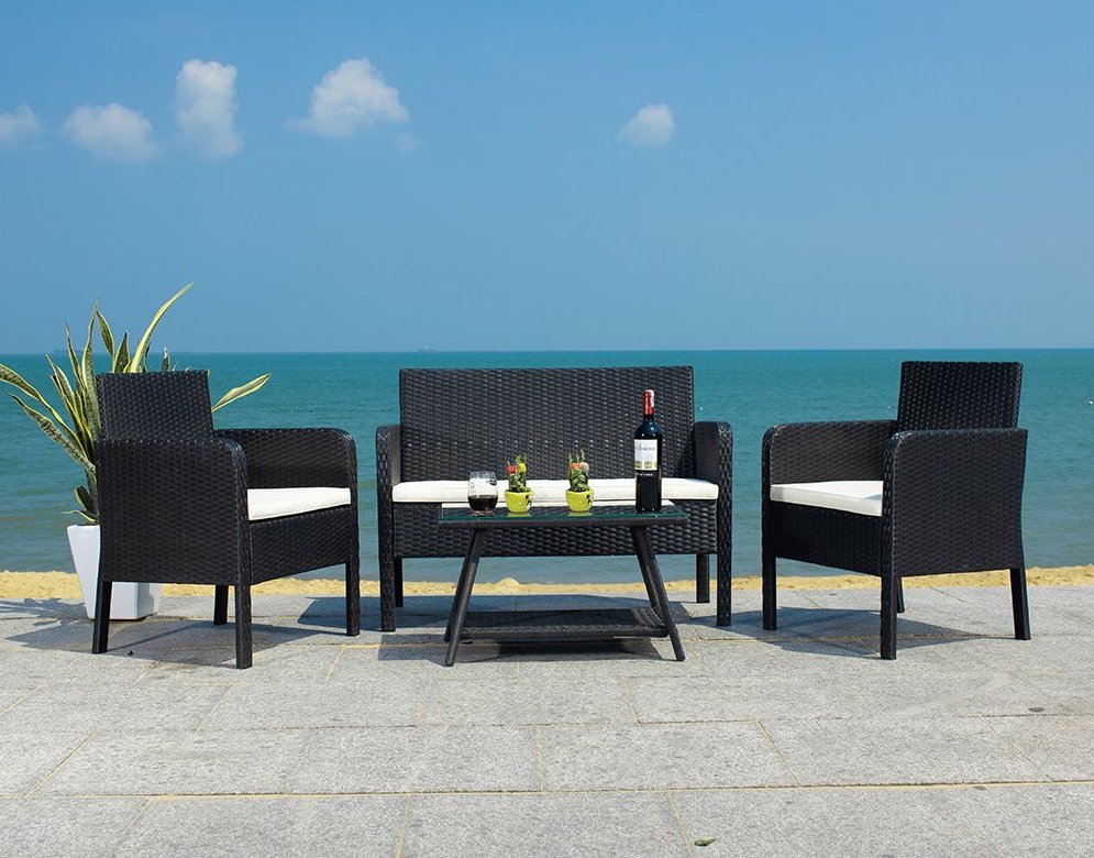 Safavieh Beige and Black