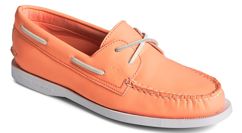 Peach Sea-Cycled Boat Shoe