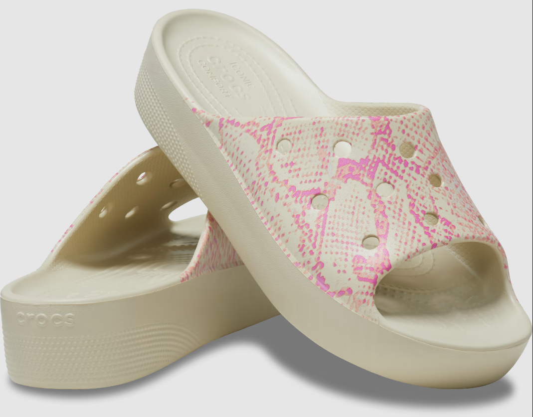 Crocs Snake Print