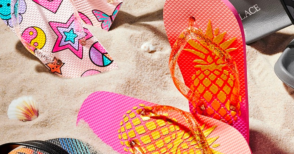 childrens place flip flop