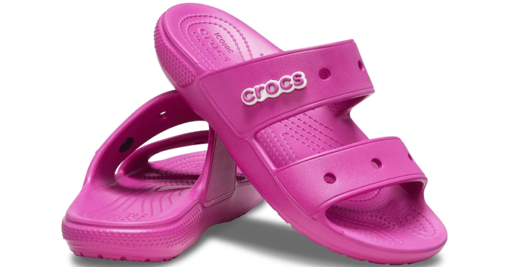crocs sandals pink