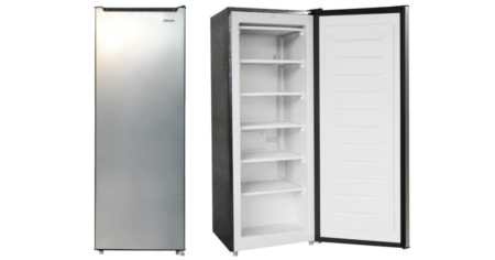 Frigidaire Freezer with closed and open view