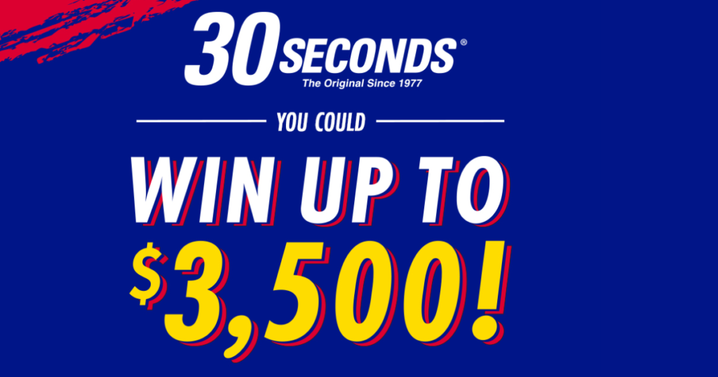 Seconds Cleaners One Up The Block Sweepstakes