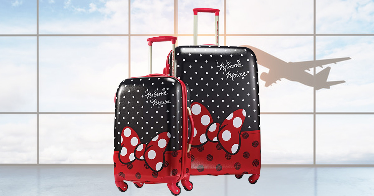 American Touister Luggage Minnie Mouse