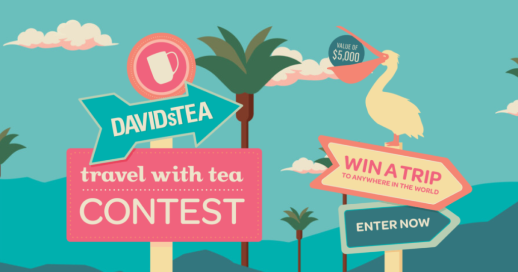 DAVIDsTEA x Travel With Tea Contest