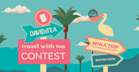 DAVIDsTEA x Travel With Tea Contest