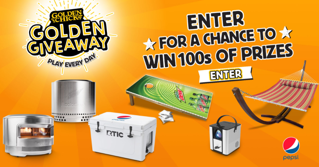 Golden Chick Golden Giveaway Sweepstakes