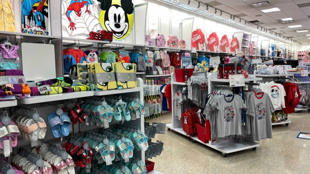 Inside of Disney Store Inside of Disney Store