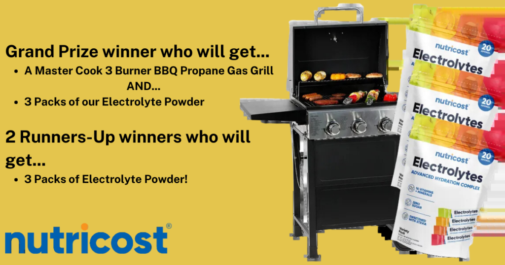 Nutricost Summer Time Giveaway