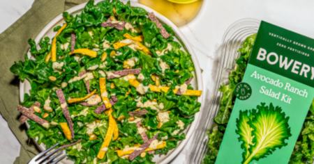 Possible Free Bowery Farming Zero Pesticide Salad Kits with Social Nature