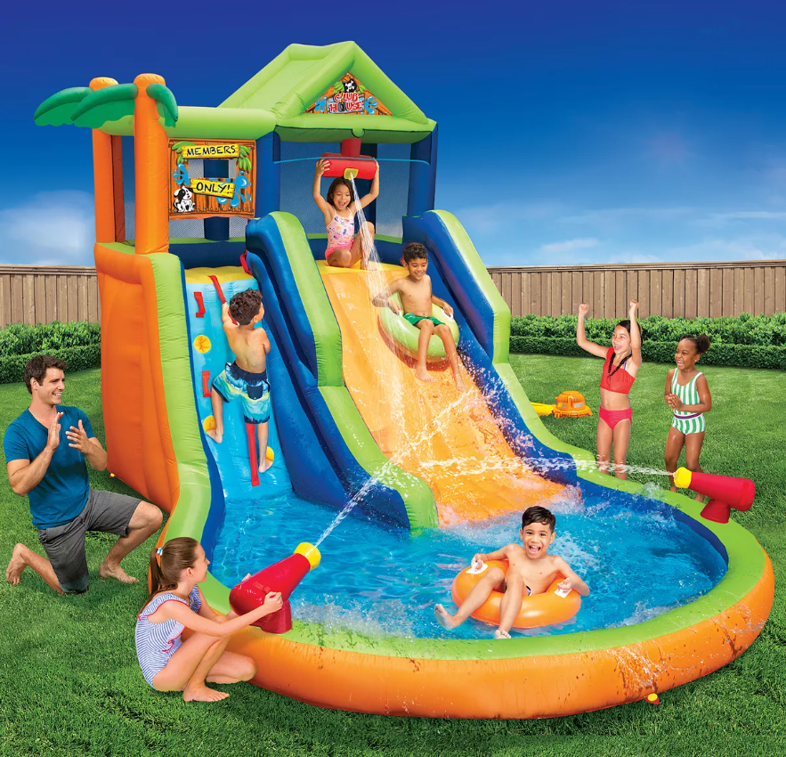 Banzai Slide & Splash Clubhouse Banzai Slide & Splash Clubhouse