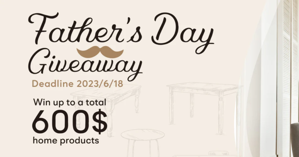 Tribesigns Fathers Day Giveaway