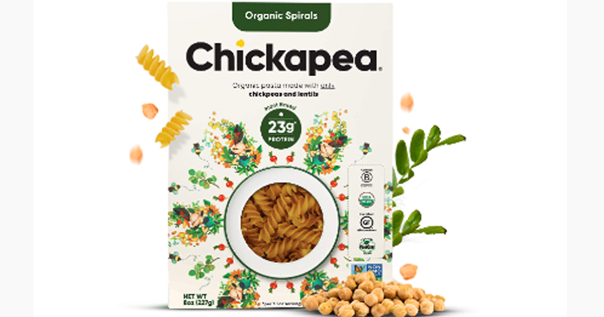 chickpea organic spirals