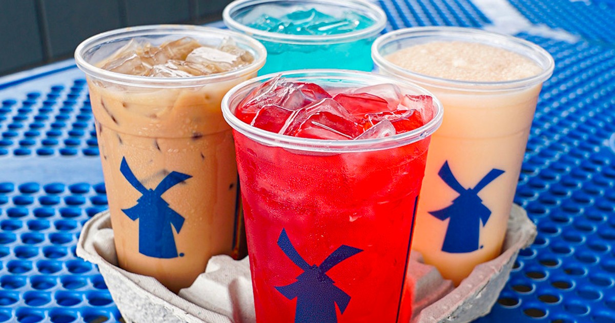dutch bros fill a tray