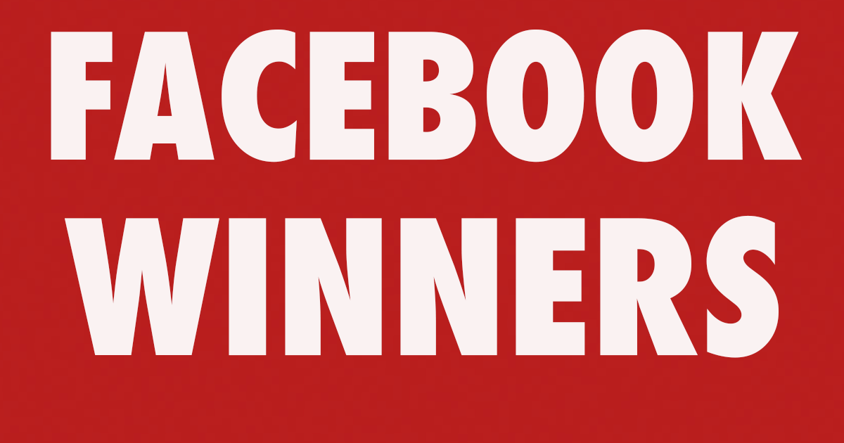 facebook winners