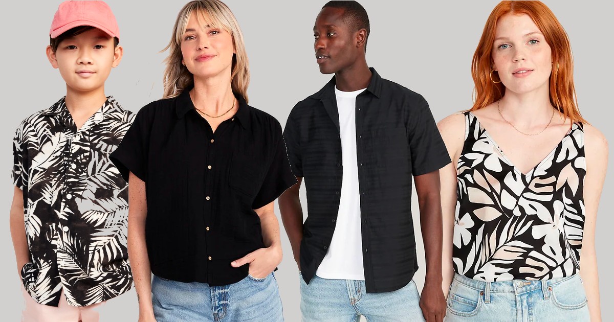 old navy shirts and blouses