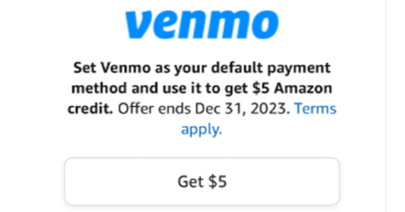 venmo offer