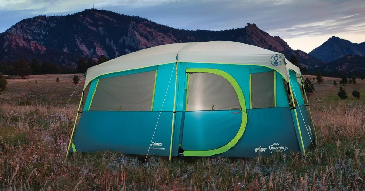 Coleman® Person Tenaya Lake™ Fast Pitch™ Cabin Camping Tent with Closet