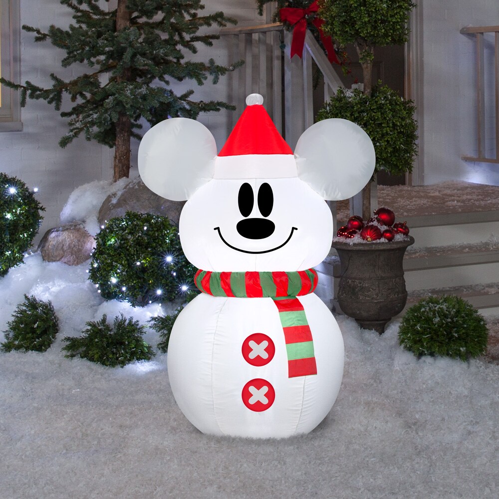 Disney ft Lighted Mickey Mouse Christmas Inflatable