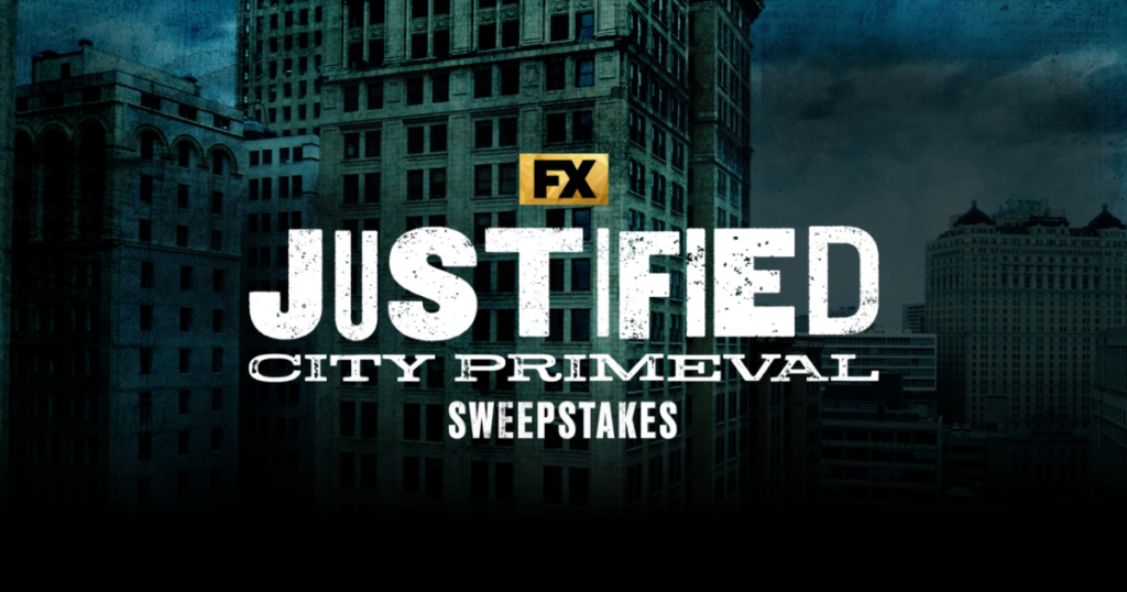 FXs Justified City Primeval Sweepstakes