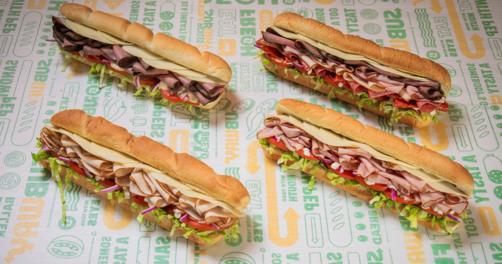 Fooji Subway Million Sandwich Giveaway