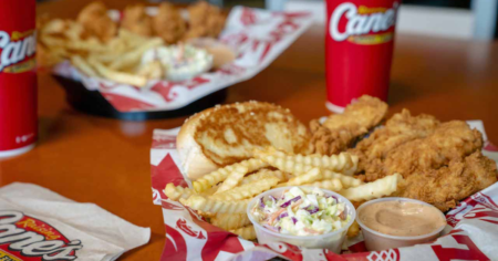 Free Chicken Finger Day at Raising Cane s on July 27th July 30th