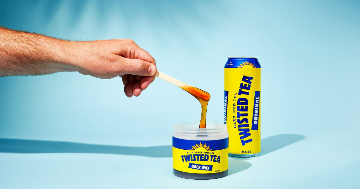 Free Twisted Tea Back Wax