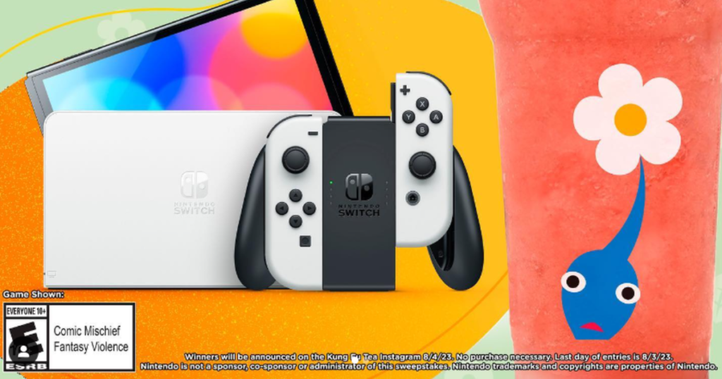 Kung Fu Tea Pikmin Sweepstakes