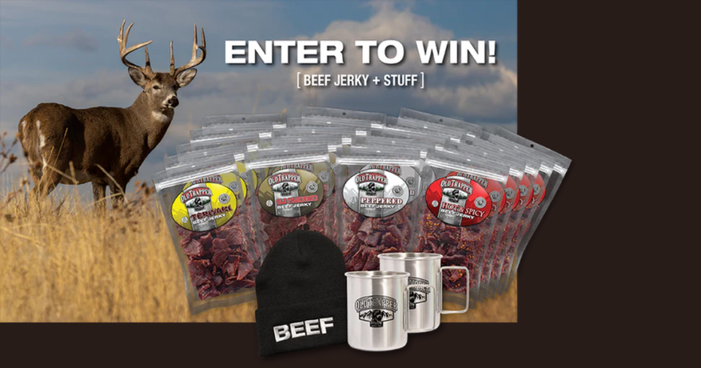 NAW TVs th Anniversary Sweeps with Old Trapper Beef Jerky