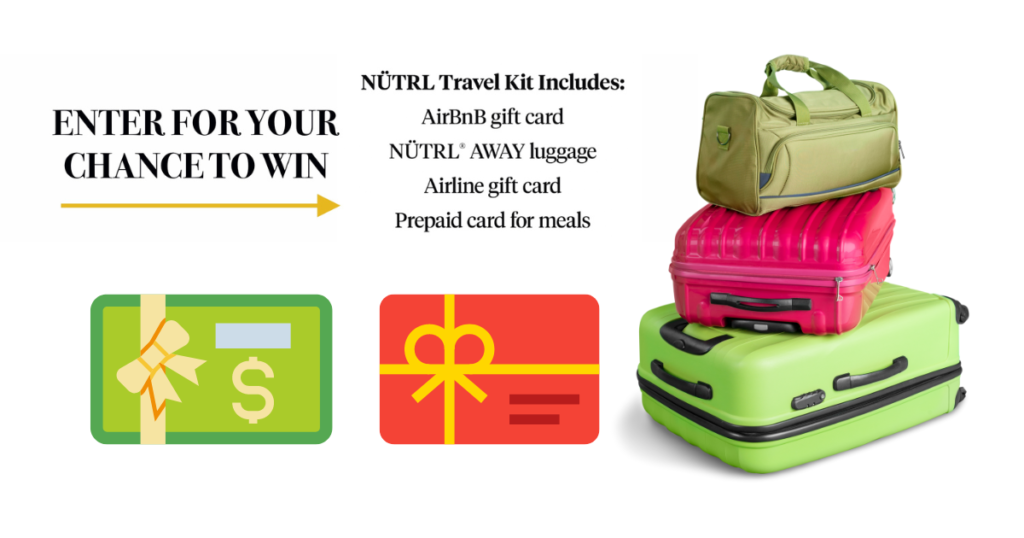 NUTRL Summer Flyaway Sweepstakes
