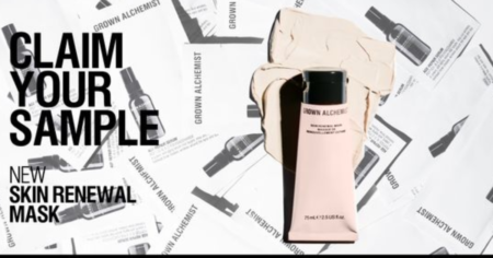 Possible Free Grown Alchemist Skin Renewal Mask Sample