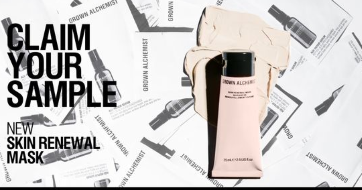 Possible Free Grown Alchemist Skin Renewal Mask Sample