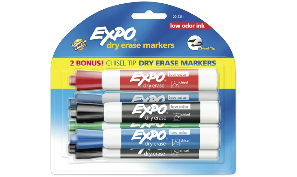 Expo Low Odor Dry Erase Markers