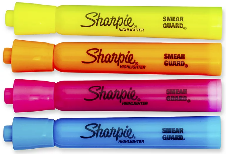 Sharpie Tank Highlighter