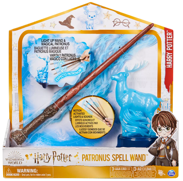 Harry Potter, 13-inch Patronus Spell Wand