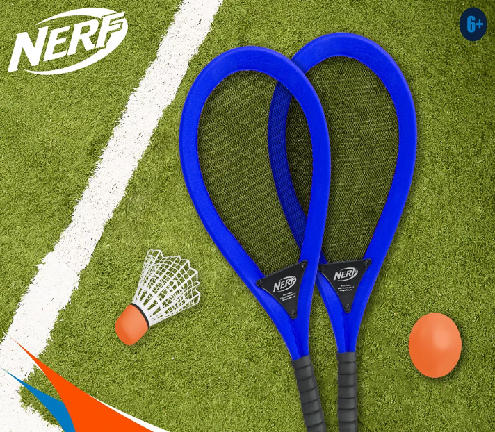 NERF Jumbo Badminton Set